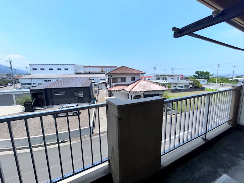 豊岡マンション ベランダ
