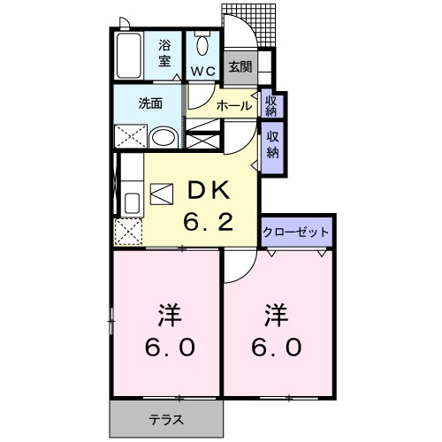 グランコ－ト　Ｃ 間取り図