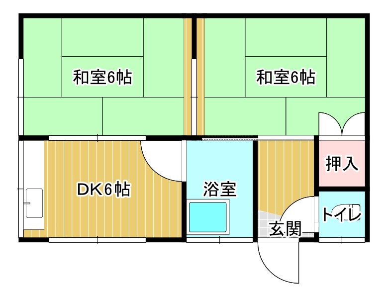 アエル立花 間取り図