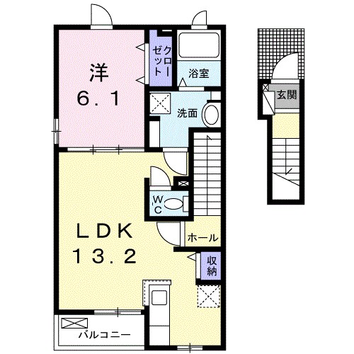 ソルフィオーレ　Ⅰ 間取り図