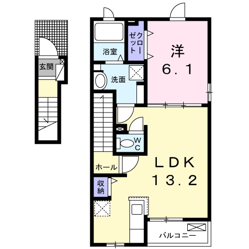 ソルフィオーレ　Ⅰ 間取り図