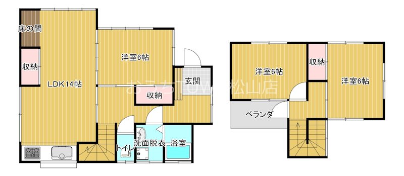 平井一戸建 間取り