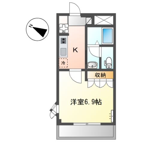 サン・ヴェルディ　東雲 間取り