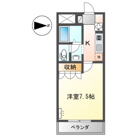 オレンジハウス・Ｔ 間取り
