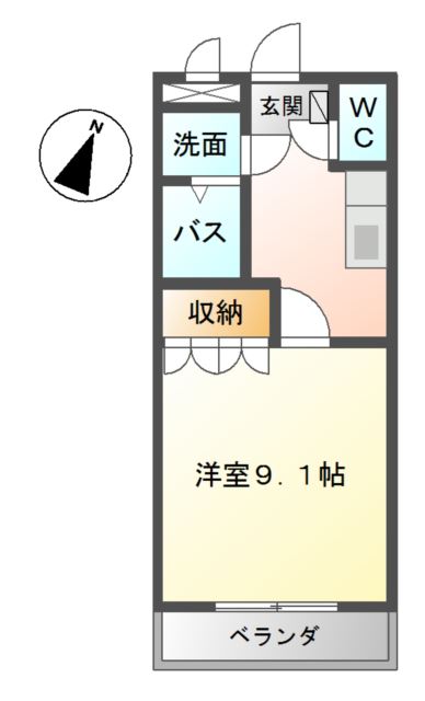 ル・ドーモ　くすの木 間取り