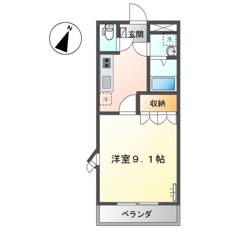 ル・ドーモ　くすの木 間取り図