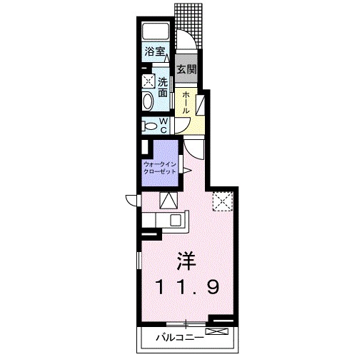 ボニート・ブローテ　Ⅱ 間取り図