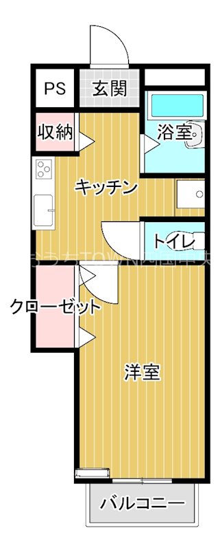 Ｂ．Ｇ．Ｆｅｉｌｄハイツ 間取り図