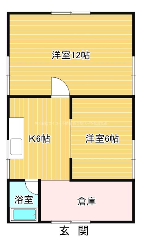 下伊台倉庫 間取り図