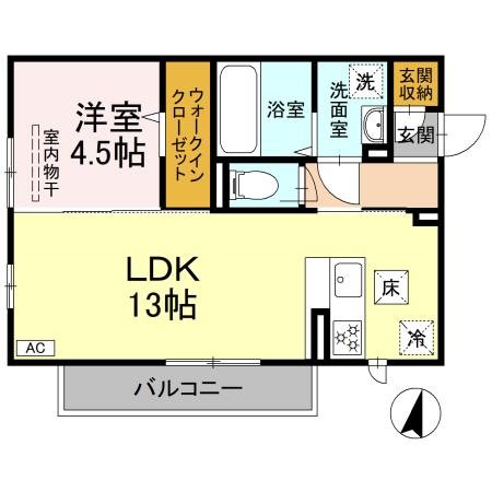 ソフィア庄内 間取り図