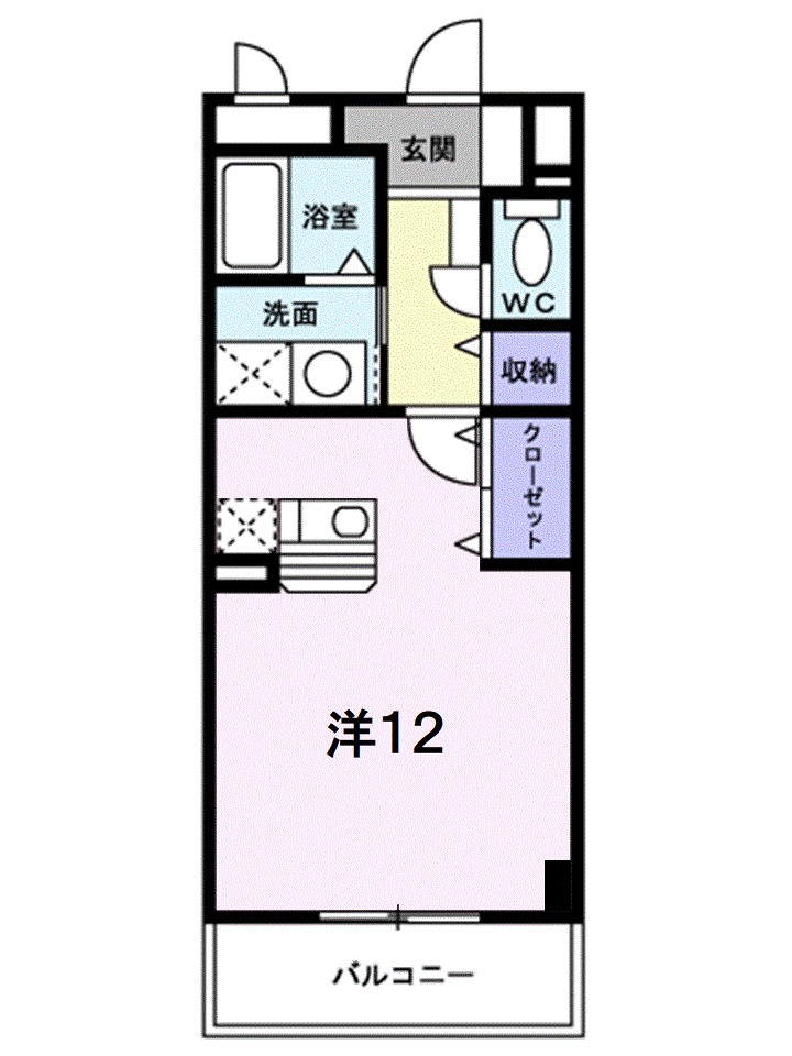 アルカンシエル・オーブ 間取り図