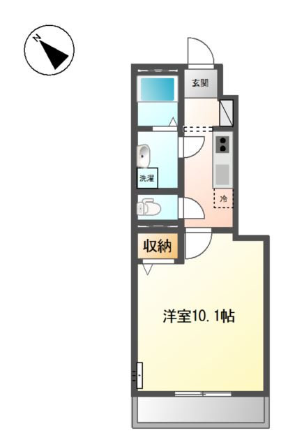 パサージュ　デュ　ヴァン 間取り図