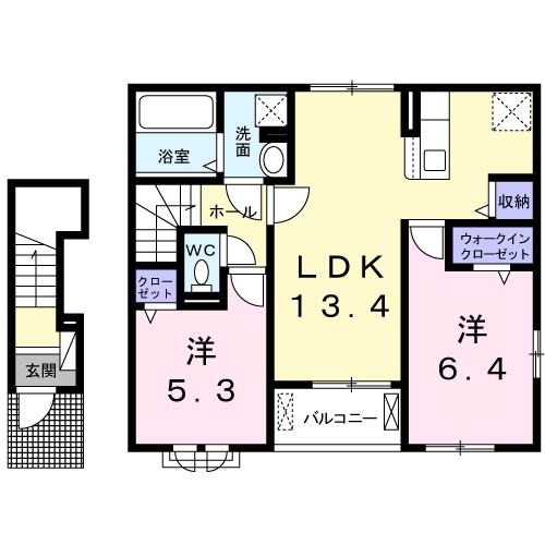 アルゴカミーノ 間取り図