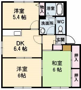 アークヒルズ中村 H 間取り図