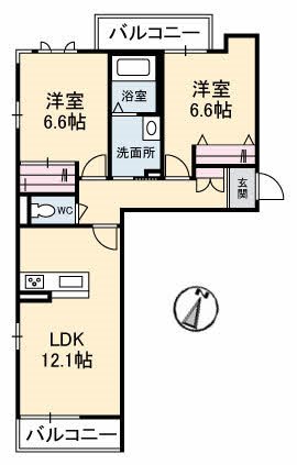 アーバンエクセルⅧ   間取り図