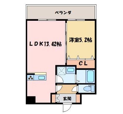 ロイヤルステージ庄内  間取り図