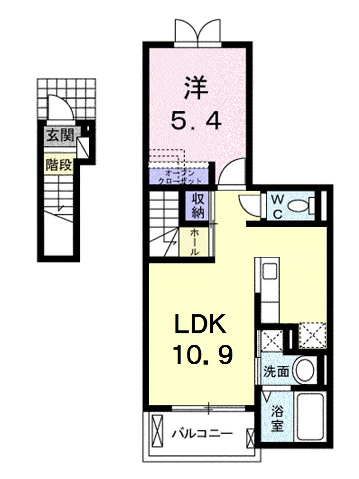 リトモ　フェリーチェ　Ⅳ 間取り図