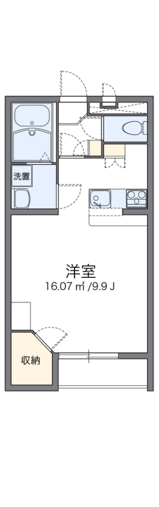 レオパレスＳｗｅｅｔ 間取り図