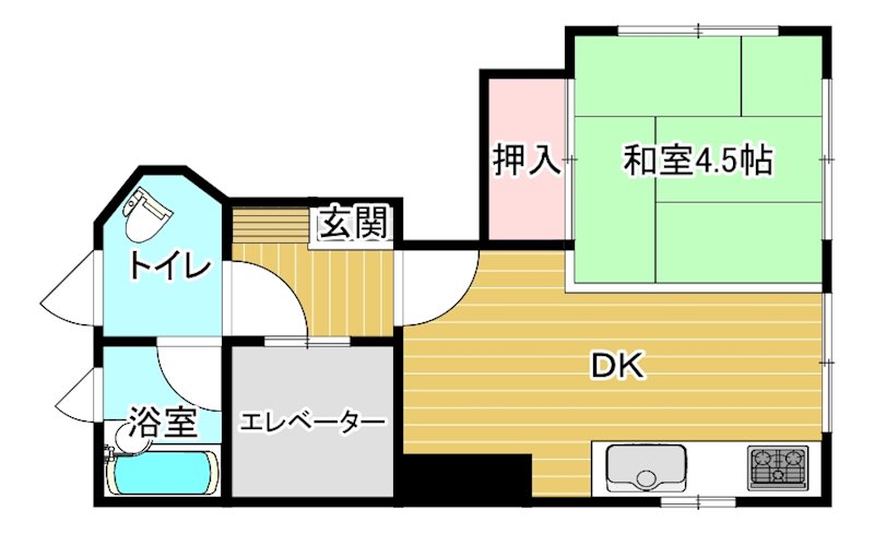 滝ビル 間取り図