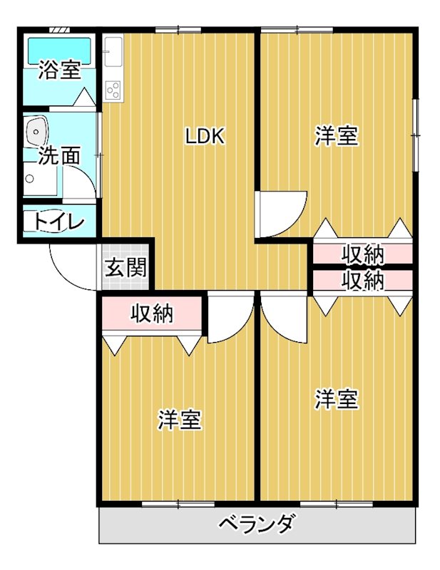 メゾン・ルーブ 間取り図