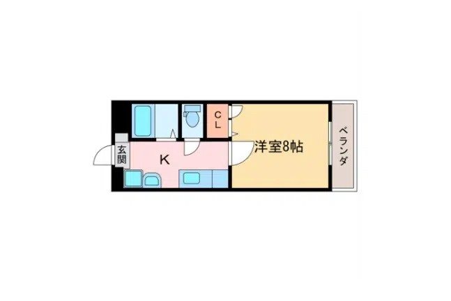 イーストコート・一忠  314号室 間取り
