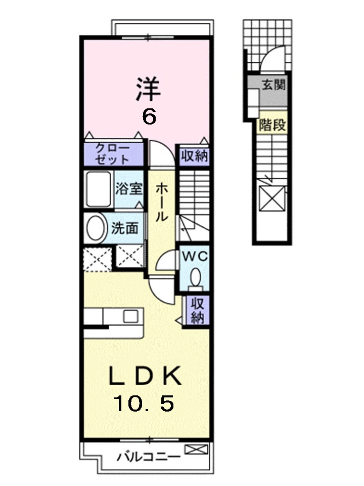 レーベン・バオム　Ｃ 間取り図