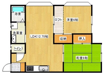 マノ―ハウス 間取り図