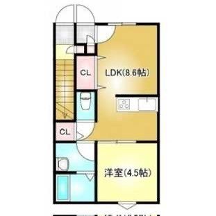 EARL&amp;lsquo;SCOURT下泉 間取り図