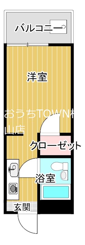 八束第２ビル 203号室 間取り