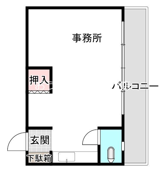 水本ビル 202号室 間取り
