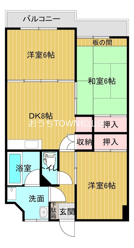 アインヴィントマンション 307号室 間取り