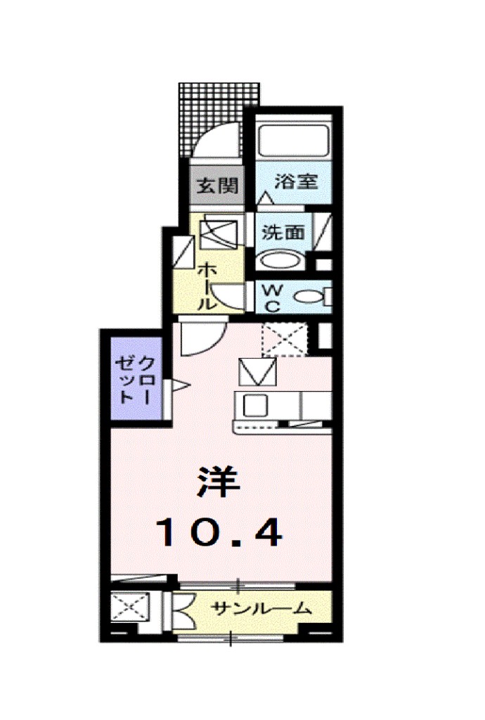 サンローレル 間取り図