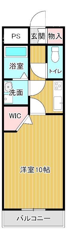 イロハビル 307号室 間取り