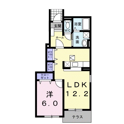 ブルーメンガルテン 間取り図