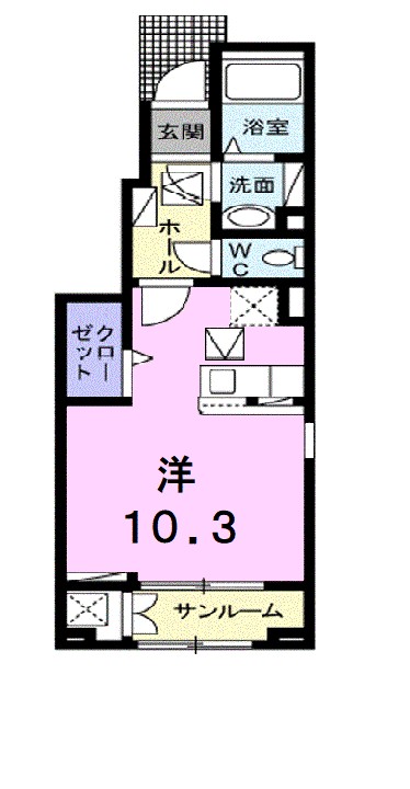 サンローレル 間取り図