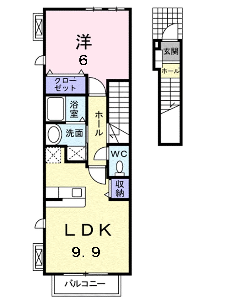 アレグリア 間取り図
