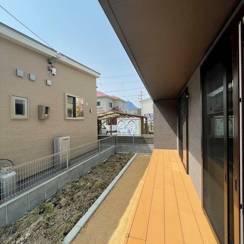 セルダム北斎院  ベランダ