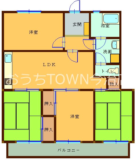 高木第７ビル 203号室 間取り