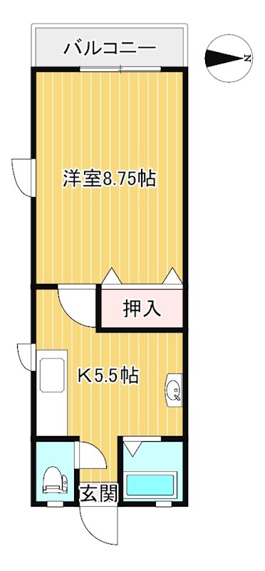 コンフォートサヤ 間取り