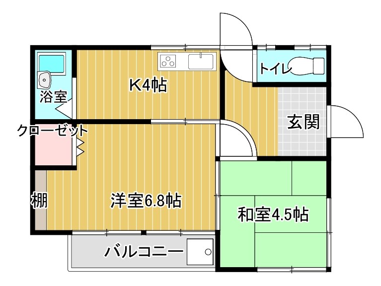 堀内借家 間取り