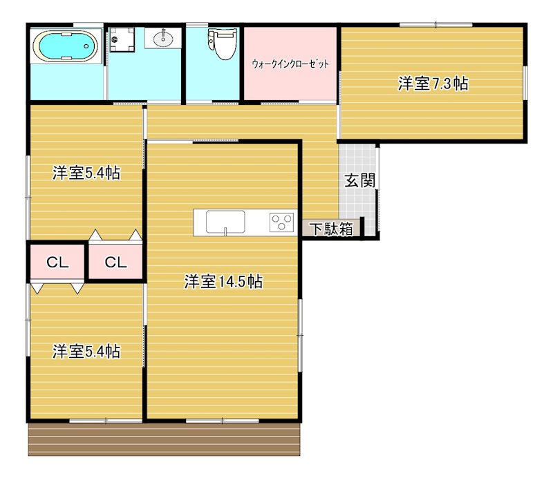 セルダム北斎院 間取り
