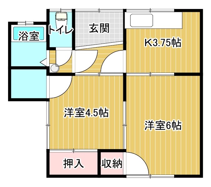 高橋貸家（北日吉） 間取り