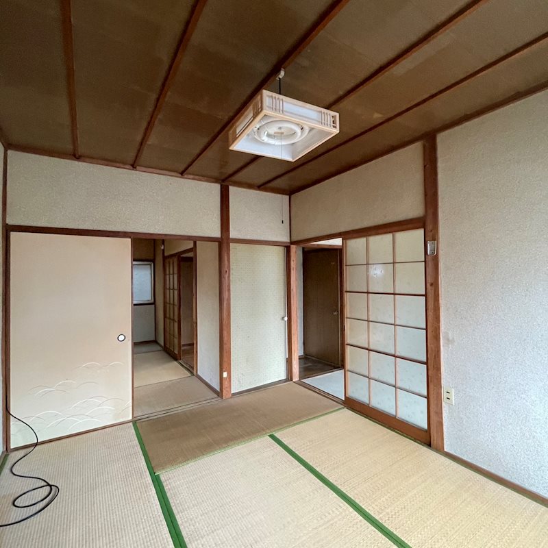 南吉田町借家 ベッドルーム