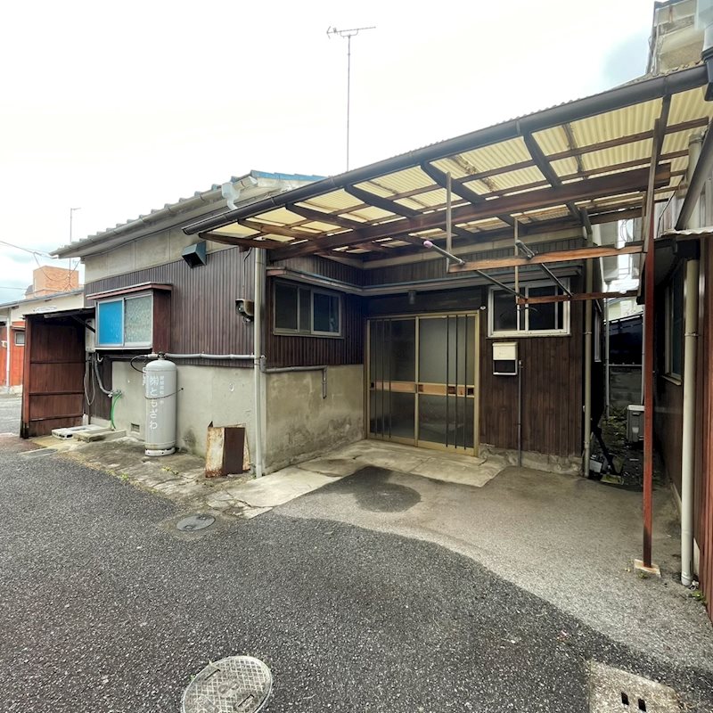 南吉田町借家 ベランダ