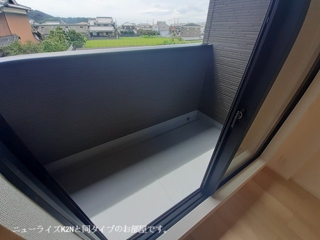 Ｈｅａｒｔ未来　寒川２　Ａ ベランダ