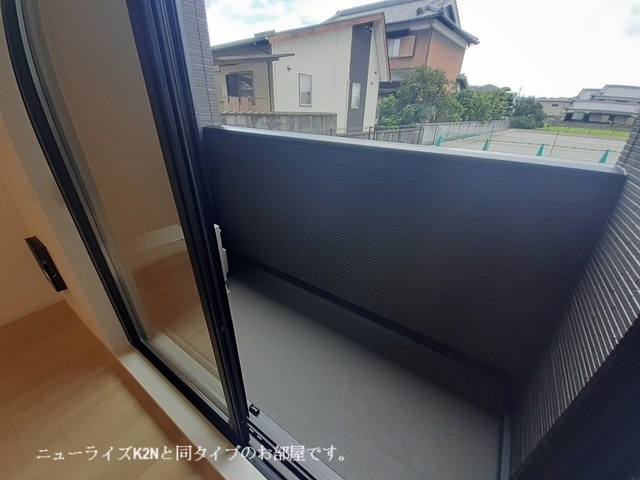 Ｈｅａｒｔ未来　寒川２　Ａ ベランダ