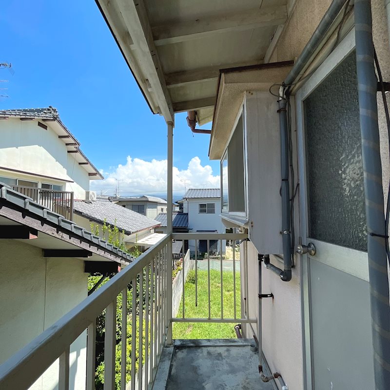 コーポ藤原　 ベランダ