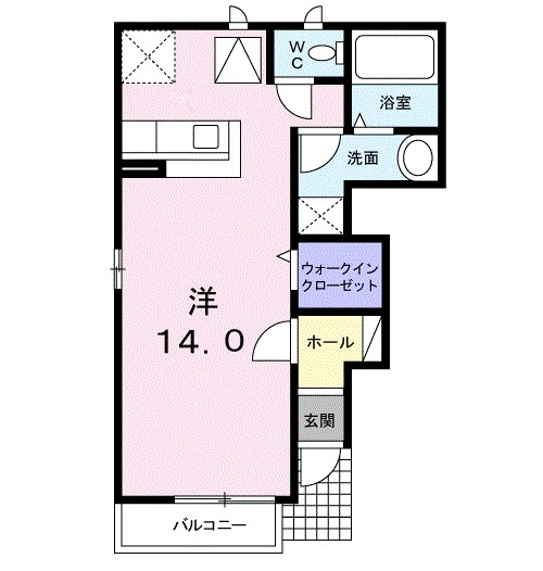 プロムナード本郷 101号室 間取り