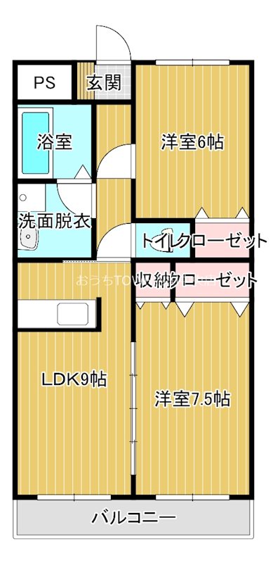 ZEROビル 318号室 間取り