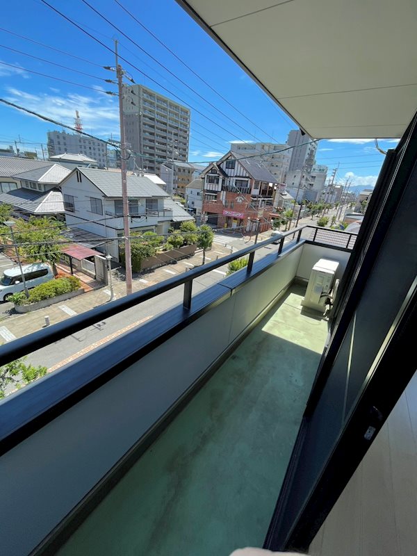 松本貸家 ベランダ